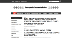 Desktop Screenshot of paconservativereview.com